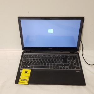 1 X ALER M3 - 581PT - INTEL CORE I3 - 3217U - WINDOWS 10 - 320GB HDD - 15.6 TOUCHSCREEN - BATTERY UNTESTED - WITH CHARGER