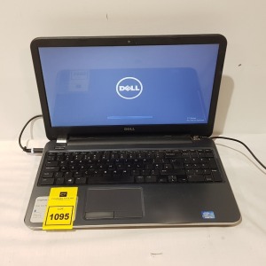 1 X DELL INSPIRON 5521 LAPTOP - INTEL CORE I3 - 3227U - 1 TB HDD - WINDOWS 10 WITH CHARGER