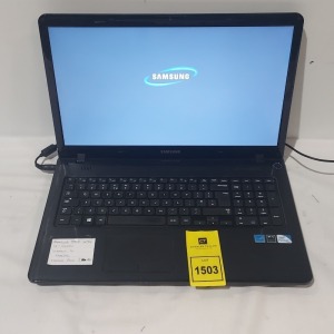 1 X SAMSUNG 350E LAPTOP 17INCH SCREEN - WINDOWS 10 WITH CHARGER