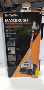 1 X BATAVIA MAXBRUSH - MULTI BRUSH FOR GARDEN AND HOME 1020 WATT - 26 CM BRUSH WIDTH - ( CODE : 20420 ) - BOX IS DAMAGED