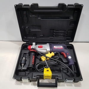 1 X SPARKY PROFFESIONAL 110V HAMMERDRILL - IN A CARRY CASE