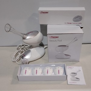 1 X BRAND NEW M-THERAPY BEAUTY PODS PLUS 4 X BRAND NEW M-THERAPY TREATMENT PODLETS