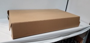 80 X BRAND NEW CARDBOARD BOXES ( 800 MM X 210 MM X 1340 MM ) - ON 1 FULL LONG PALLET