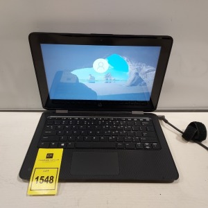 1 X HP PROBOOK 360 11 G1 2 IN ONE 1 LAPTOP/ TABLET TOUCH SCREEN - 120GB SSD - WINDOWS 10 WITH CHARGER