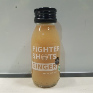 96 X BRAND NEW FIGHTER SHOTS GINGER SHOT - 60 ML ( BEST BEFORE 09/25 )