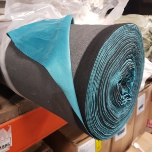 1 X BRAND NEW TOKYO FABRIC ROLL IN PLUSH TEAL COLOUR LENGTH 38.7 WIDTH 143 CM