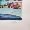 BOB DYLAN (B. 1941) ARTIST SIGNED LIMITED EDITION SILK SCREEN PRINT 'NOWHERE AND ANYWHERE' FROM THE 'BEATEN PATH' SERIES SIGNED AND NUMBERED 52/195 AND WITH CERTIFICATE OF AUTHENTICITY FROM THE PUBLISHER WASHINGTON GREEN FINE ART IN ASSOCIATION WITH BLACK - 4