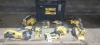 10 X MIXED DEWALT TOOL LOT CONTAINING DEWALT DCS391 CORDLESS CIRCULAR SAW , DEWALT DCN690 18V FRAMING NAILER , DEWALT DCG412 18V ANGLE GRINDER , DEWALT DCS331 18V CORDLESS JIGSAW , DEWALT DCP580 BRUSHLESS PLANER , DEWALT DCF6202 DRYWALL SCREW GUN ETC ( NO