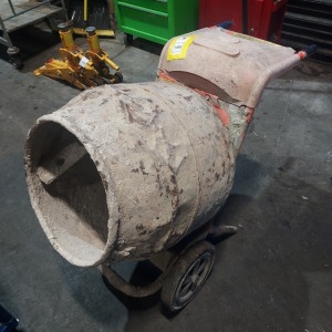 1 X MINIMAX / 150 BELLE CEMENT MIXER - SERIAL NO 332756 M16B - MODEL CODE MINI 150 .