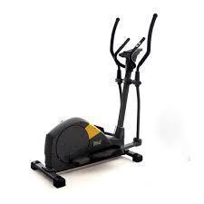 1 X EVERLAST REVOLUTION CROSS TRAINER IN BLACK/ YELLOW IN ONE BOX (NOTE CUSTOMER RETURNS)