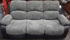 1 X HOMELIFE THREE SEATER MANUAL RECLINER SOFA