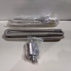 75 X BRAND NEW STAINLESS STEEL EXHAUST PIPE + 24 MM SILENCER MUFFLER - ALL INDIVIDUALLY BAGGED - IN 4 BOXES