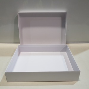 288 X BRAND NEW LINZI JAY PLAIN WHITE VEIL SIZE 38 X 29 X 7 CM BOXES IN 24 BOXES