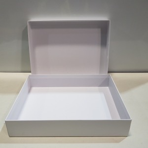 192 X BRAND NEW LINZI JAY PLAIN WHITE VEIL SIZE 38 X 29 X 7 CM BOXES IN 16 BOXES