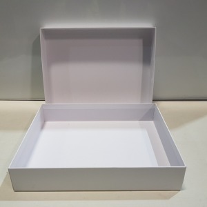 192 X BRAND NEW LINZI JAY PLAIN WHITE VEIL SIZE 38 X 29 X 7 CM BOXES IN 16 BOXES