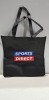 900 X BRAND NEW SPORTS DIRECT REUSABLE TOTE IN SIZE 36 X 36 X 10 CM BAGS IN 9 BOXES