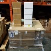 10 X BRAND NEW AQUACHIC 250 - 4 DRAWER UNITS - ON 1 PLT 7 X IN NATURAL OAK - 29337 / 275 3 X IN WHITE - 29337 / 000 - 2