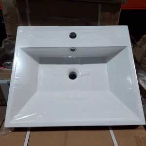 15 X BRAND NEW ELATION NARA 550 GELSTONE BASINS ( CODE : 846 ) - ON 1 PLT