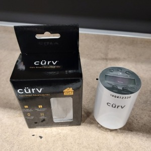 20 X BRAND NEW CURV SMART ADVANCED TRV INDEPENDENT ROOM HEATING CONTROLS - IN 1 BOX