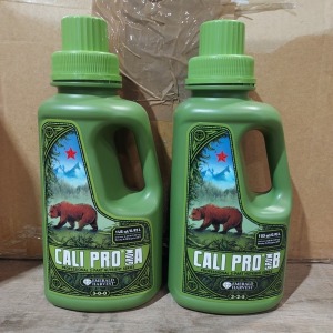 72 X BRAND NEW EMERALD HARVEST CALI PRO PROFESSIONAL 2- PART NUTRIENT - 950 ML BOTTLES 36 X GROW A 36 X GROW B