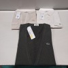 10 X PIECE MIXED BRAND NEW LACOSTE CLOTHING LOT TO INCLUDE 1X LACOSTE STRIPED SHORT SLEEVE TOP - 1X LACOSTE CONTRAST COLLAR TANK TOP - 1X LACOSTE KHAKI BUTTON UP CARDIGAN - 1X LACOSTE HOODED THIN TOP ETC ALL IN VARIOUS SIZES