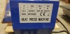 1 X UK PRESS PROFFESONAL HEAT PRESS MACHINE - WITH DIGITAL DISPLAY SCREEN - TEMPERATURE CONTROL - INCLUDES 2 HEAT PADS ( CODE : HPC480) (YEAR OF MANUFACTURE : 03/2021 ) S/N : AP005-1274 ) - 2