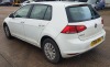 WHITE VOLKSWAGEN GOLF S TDI BMT DIESEL 1598CC FIRST REGISTERED 9/5/2016 REG: FD16URA 1 KEY NO V5 MOT UNTIL 15/12/2025 MILEAGE :25,986 AIR CON HANDS FREE - 4