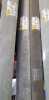 1 X PART ROLL OF HIGH QUALITY STAIN FREE - SAXONY - HESSIAN BACKING CARPET IN LIGHT GREY COLOUR APPROX 4 X 4 METER ROLLS