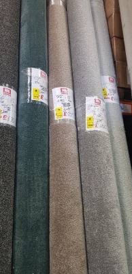 1 X PART ROLL OF HIGH QUALITY STAIN FREE - HEAVY BACKING - CARPET IN BEIGE COLOUR APPROX 2.80 X 4 METER ROLL