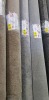 1 X PART ROLL OF HIGH QUALITY STAIN FREE - SAXONY HESSIAN BACKING CARPET IN LIGHT LIGHT GREY COLOUR APPROX 4.20 X 4 METER ROLL