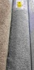 1 X PART ROLL OF HIGH QUALITY STAIN FREE - SAXONY HESSIAN BACKING CARPET IN LIGHT LIGHT GREY COLOUR APPROX 4.20 X 4 METER ROLL - 2