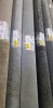 1 X PART ROLL OF HIGH QUALITY STAIN FREE - SUPER HEAVY SAXONY CARPET IN LIGHT LIGHT GREY COLOUR APPROX 2.75 X 4 METER ROLL
