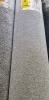 1 X PART ROLL OF HIGH QUALITY STAIN FREE - SUPER HEAVY SAXONY CARPET IN LIGHT LIGHT GREY COLOUR APPROX 2.75 X 4 METER ROLL - 2
