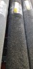 1 X PART ROLL OF HIGH QUALITY STAIN FREE - SUPER HEAVY SAXONY CARPET IN LIGHT GREY/ BLACK COLOUR APPROX 4 X 4 METER ROLL - 2