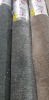1 X PART ROLL OF HIGH QUALITY STAIN FREE - LUXURY SOFT CARPET IN DARK GREY COLOUR APPROX 3.4 X 4 METER ROLL - 2