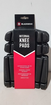 40 X BRAND NEW BLACKROCK INTERNAL KNEE PADS IN ONE BOX