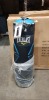 1 X BRAND NEW 4FT EVERLAST POWER SHOT LEATHER BOXING BAG - IN BLACK AND BLUE - NO BOX
