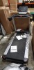 2 PIECE MIXED TREADMILL LOT CONTAINING 1 X REEBO0K SUBLITE SL8.0 AC TREADMILL WITH BLUETOOTH AND 1 X REEBOK GT40 TREADMILL IN BLACK ( PLEASE NOTE BOTH NO BOXES AND BOTH CUSTOMER RETURNS )