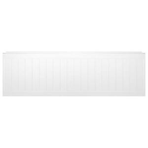 12 X BRAND NEW WICKES MDF BATH PANEL FRONTS - WHITE GLOSS - T & G EFFECT. SIZE 1700 X 520 MM - CODE: W207 270W - PICK LOOSE