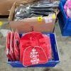 50 X BRAND NEW MIXED TAPPERS AND POINTERS BAG LOT TO INCLUDE KEEP CALM AND TUMBLE BLACK BAGS - KEEP CALM AND BACK FLIP RED BAGS - 2