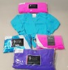 150 + BRAND NEW MIXED TAPPERS AND POINTERS LOT TO INCLUDE BLUE CARDIGANS - LONG SLEEVED LEOTARDS IN PINK - BLUE - PURPLE - PLAIN FRONT LONG LENGTH SKIRTS IN PINK - BLUE - PURPLE ETC ALL IN VARIOUS SIZES IN 6 BOXES