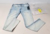 13 X BRAND NEW TRUE RELIGION TONY BLUE SKINNY DENIM JEANS - W-34 R