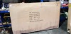 1 X BOXED HOME LIFE MONZA SOFA BED IN FABRIC GREY 185CM X91CM X 85CM RECLINED - 185CM X109CM X 42CM - 2