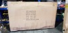 1 X BOXED HOME LIFE MONZA SOFA BED IN FABRIC GREY 185CM X91CM X 85CM RECLINED - 185CM X109CM X 42CM - 2