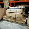 5 X PIECE MIXED FURNITURE LOT TO INCLUDE - HELENA MARBLE EFFECT DRESSING TABLE - TETBURY 3 DOOR WARDROBE - HL DISPLAY SHELF UNIT - LANCASTER COMBI UNIT IN GREY -CARLETON SINGLE BED IN PINK ETC (PLEASE NOTE CUSTOMER RETURN MAYBE ONLY PART BOXES)
