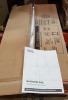 10 X BRAND NEW GEORGE HOME IRVING HANGING RAIL IN WHITE (IMAGE FOR STYLE PURPOSES ONLY)