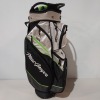 1 X BRAND NEW MACGREGOR MAC 14.0 - 10 INCH CART BAG - IN SILVER / BLACK AND GREEN ( CODE : MACBAG153)