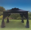 1 X STUDIO INSTANT POP UP GAZEBO WITH SOLAR LED LIGHT-ANTHRACITE 3.36 X 3.36M IN CARRY BAG PROD CODE: 981743/02/000