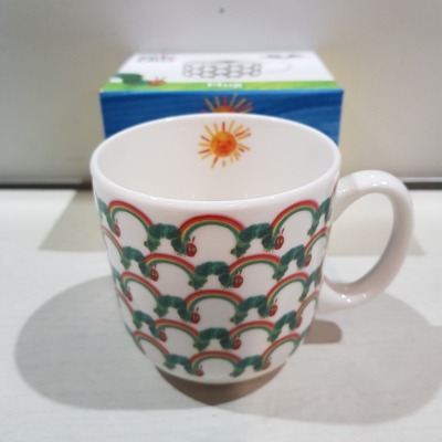 60 X BRAND NEW THE WORLD OF ERIC CARLE BOXED RAINBOW MUGS - RRP £10.50