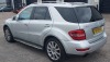 SILVER MERCEDES-BENZ ML300 GRD EDN CDI B-EFF A DIESEL ESTATE 2987CC FIRST REGISTERED 30/5/2011 REG: BC11WVR MILEAGE : 109,052 WITH KEY NO V5 MOT UNTIL 26/2/2025 - 4